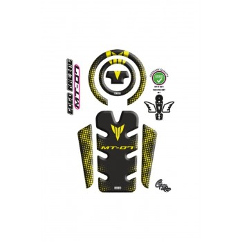YAMAHA MT07 2021 - 2024 UYUMLU TANK PAD 007