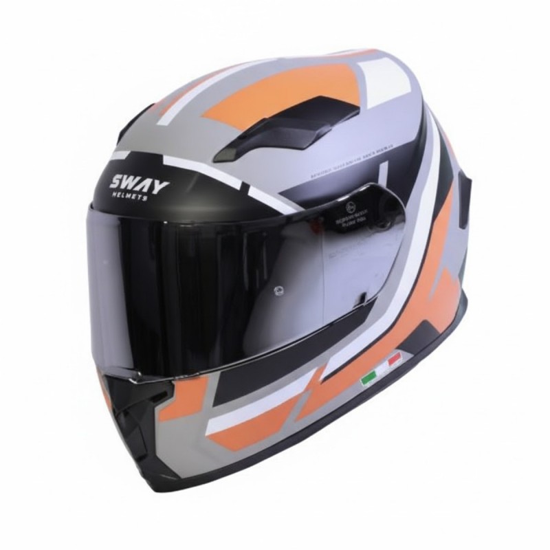 SWAY SW 820 AIX Orange Full Face