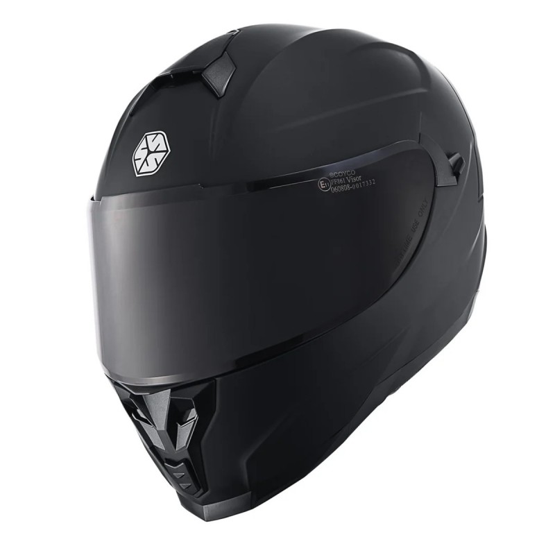 MAT SİYAH FULL FACE KASK