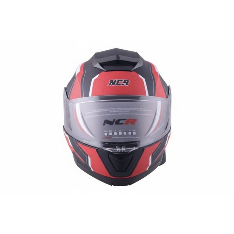 Ncr Çene Açılır Kask Kırmızı