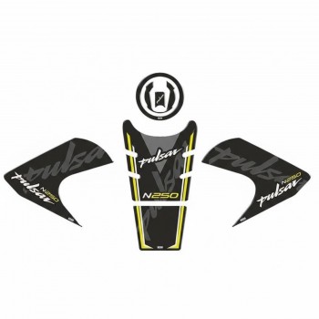 Bajaj Bajaj Pulsar N250 2022 - 2023 Uyumlu Tank Pad Set 005