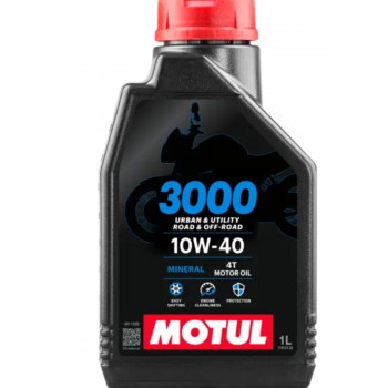 3000 10W40 4T 1 Lt 4 Zamanlı Motosiklet Yağı 12 ADET