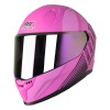 M-910 FUCHSIA LADY GÜNEŞ VİZÖRLÜ KASK (GÖKKUŞAĞI CAMLI)