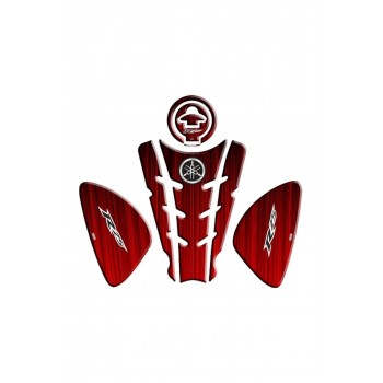 YAMAHA UYUMLU R25 2014 - 2018 UYUMLU TANK PAD SET 007