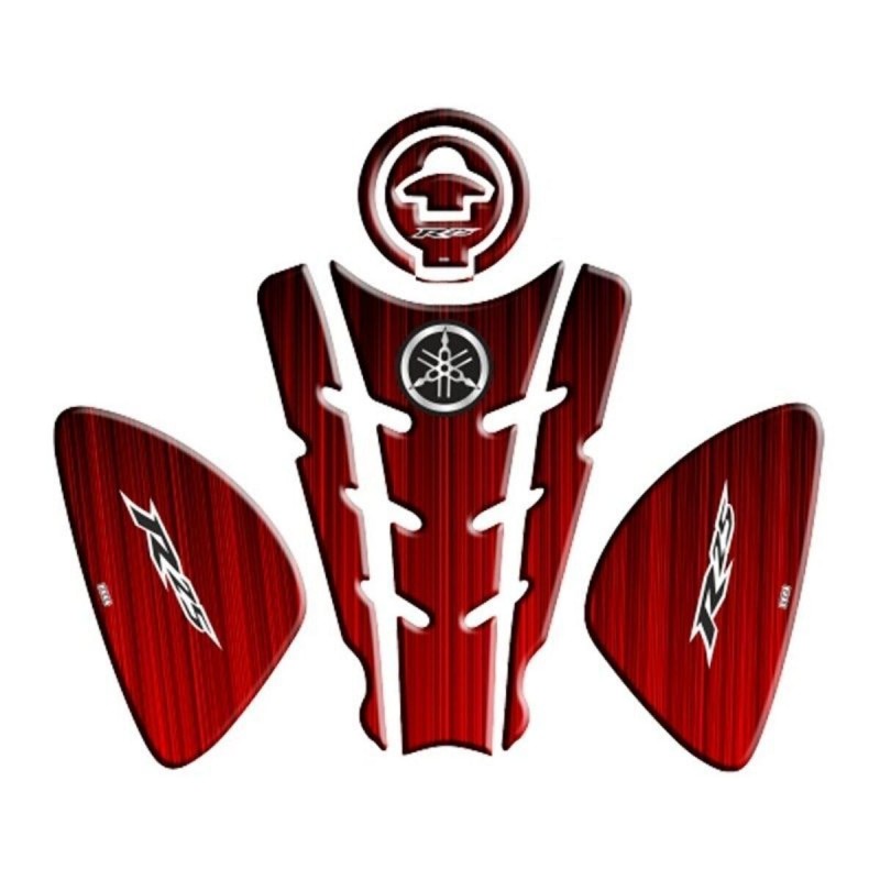 YAMAHA UYUMLU R25 2014 - 2018 UYUMLU TANK PAD SET 007
