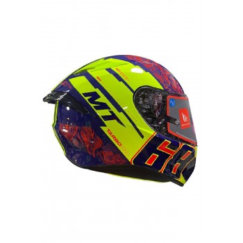 Mt Kask Targo Pro Welcome B3 Gloss Fluor Yellow Beden: Xxl