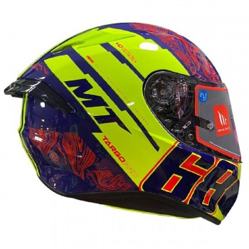 Mt Kask Targo Pro Welcome B3 Gloss Fluor Yellow Beden: Xxl