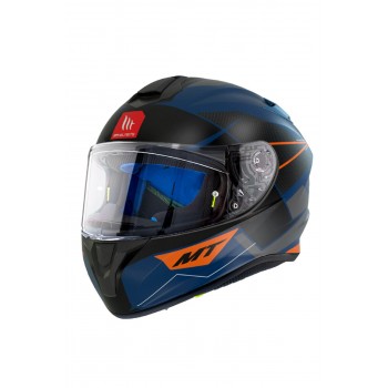 Mt Kask Targo Pro Podıum D7 Matt Blue Beden: L