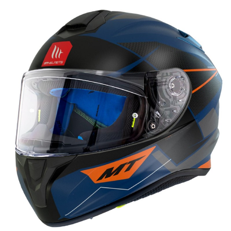 Mt Kask Targo Pro Podıum D7 Matt Blue Beden: L