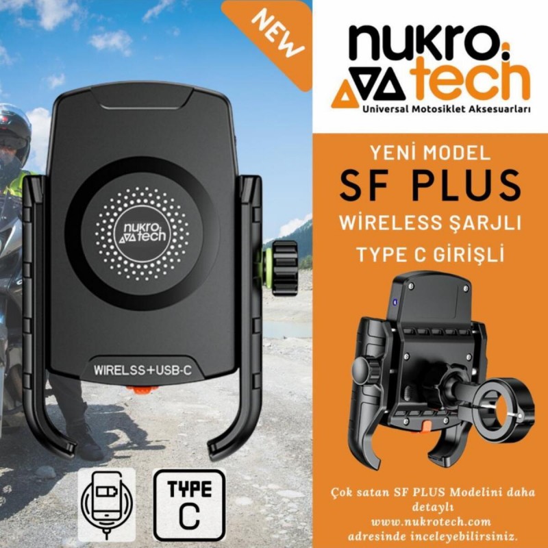 SF Plus Telefon Tutucu Wireless Kablosuz