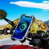 Nukrotech M22 PLUS Wireless Şarjlı ve TYPE C Motosiklet Telefon Tutucu