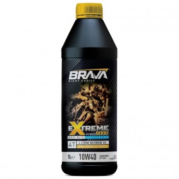 Brava Extreme 6000 4T 10W40 Tam Sentetik Motor Yağı